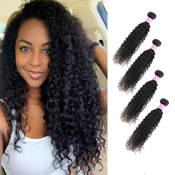 New Arrival Hot Sale Kinky Curly Brazilian Hair Bundles Virgin Human Hair Weave Extensions Malaysian Indian Peruvian Mongolian Cambodian