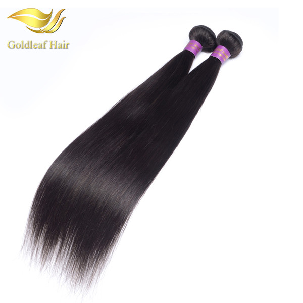 Wholesale price Peruvian straight hair 1pc silk Mongolian Brazilain Malaysian natural color hair can be restled and dyed human hair weaves