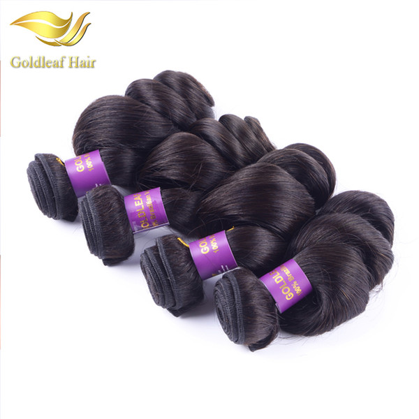 Brazilain Loose Wave Virgin Hair Weaves Wholesale Price Malaysian Peruvian Indian Human Hair 1pc Loose Wave Hair Extensions