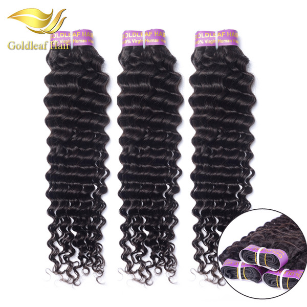 Brazilian Virgin Hair 3 Bundles Deep Wave Unprocessed Brazilian Deep Wave Virgin Hair 100% Peruvian Malaysian Indian Human Hair