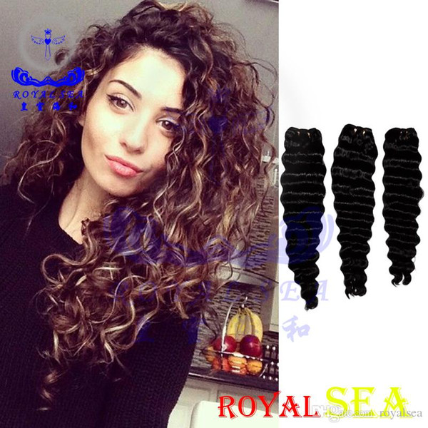 Peruvian Indian Malaysian Mongolian Cambodian Brazilian Deep Curly Virgin Hair Weaves 3 4 5 Bundles Cheap Curly Remy Human Hair Extensions