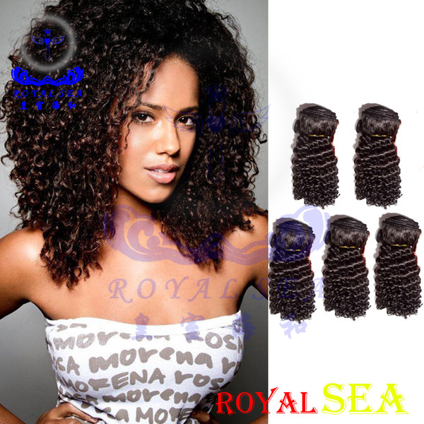 Brazilian Peruvian Malaysian Indian Hair Weft Weave 100% Unprocessed Hair 8