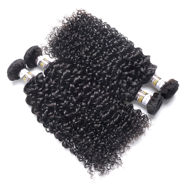 10a Kinky Curly Hair Malaysian Kinky Curly Hair Weave Bundles 100% Remy Human Hair Extension 10-28 Inch Natural Color