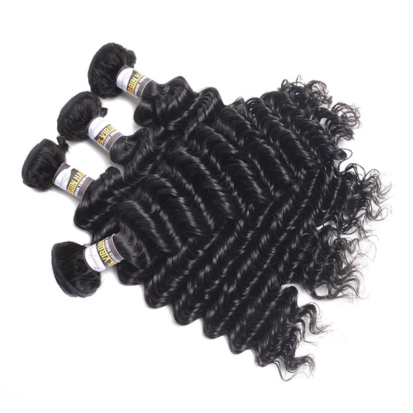 10a Deep Wave Hair Products Indian Deep Wave 100% Human Hair Bundles 8