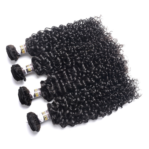 Brazilian Kinky Curly Hair Brazilian Curly Weave Human Hair Bundles Remy Natural Black Color 8''-28'' 3 Piece