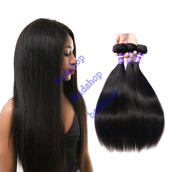 3 Bundles Brazilian Virgin Straight Hair 8A Unprocessed Brazilian Straight Human Hair Weave Bundles Mink Brazilian Straight Hair bundles