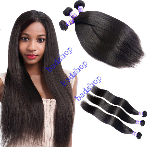 8a Brazilian Straight Hair 4 Bundles Unprocessed Brazilian Peruvian Malaysian Indian Human Hair Extensions Brazilian Virgin Hair Straight