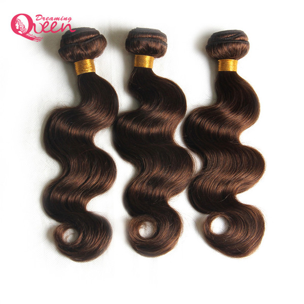 #4 Color Ombre Brazilian Body Wave Hair Bundles Ombre Virgin Human Hair Weaves 3 Bundles Hair Extensions 