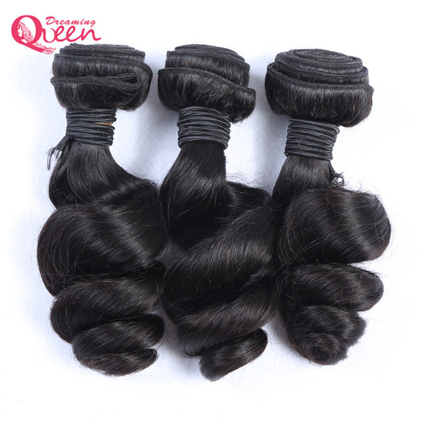 Peruvian Loose Wave Hair Bundles 100% Unprocessed Brazilian Virgin Human Hair Weaves 3 pcs Can be dyed Hair Bundles 