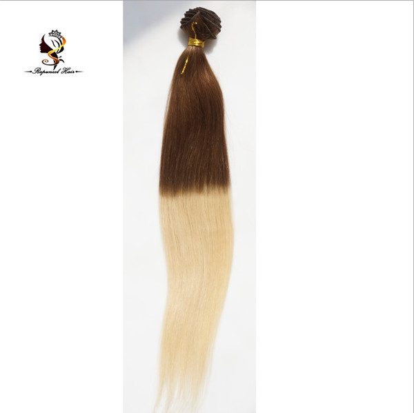 Best quality hand tied weft hair extension, peruvian double drawn body wave hair