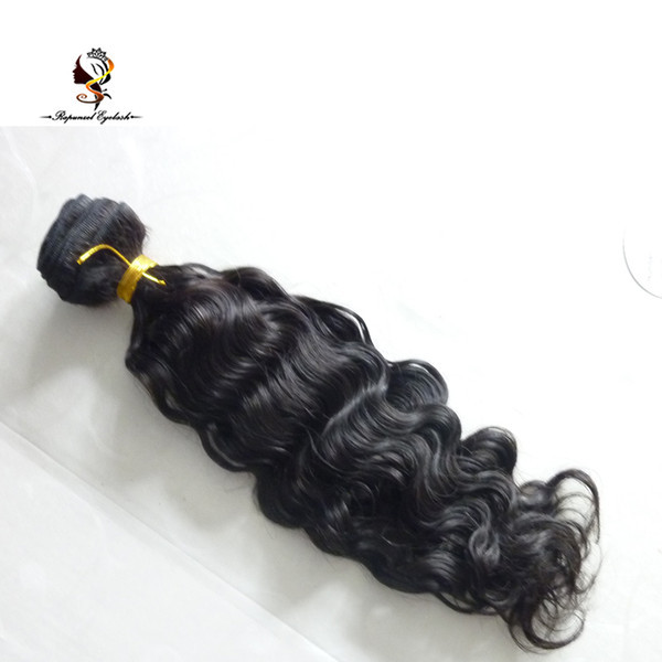 Machine made loose curl virgin brazilian hair