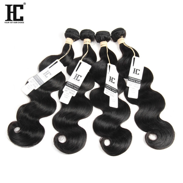 4 Bundles 100% Unprocessed Peruvian Body Wave Human Hair Extensions Cheap Peruvian Human Hair Weave Bundles