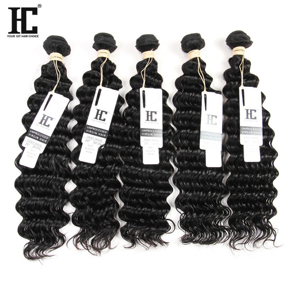 Brazilian Deep Wave Hair 100% Brazilian Human Hair Weave 5 Bundles Cheap Brazilian Curly Unprocessed Hair Deep Wave Extensions