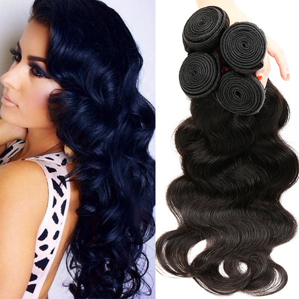 Dedicate New Arrival Brazilian 8A Body Wave Virgin Human Hair Weaves Peruvian Body Wave Hair Extensions Malaysian Indian Virgin Human Hair