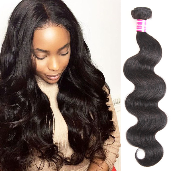 Wewill Hair Products Brazilian Body Wave 100% Remy human Hair extensions Can Buy 3 or 4 Bundles Natural Virgin Hair Weave 1 Piece per lot