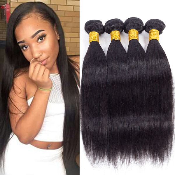 Brazilian Weave Bundles Wholesale Products Mix Length Straight Virgin Brazilian Hair Weave Bundles Fast Delivery 4/5/6 Items