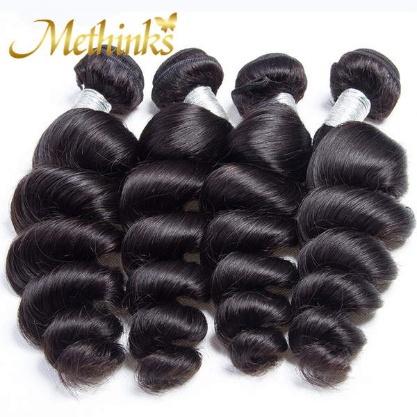 Best sale Malaysian Loose Wave 4 Bundles Remy Hair Extensions 10-30 Inch Natural Black Color 100% Human Hair Weave Bundles For Black Women