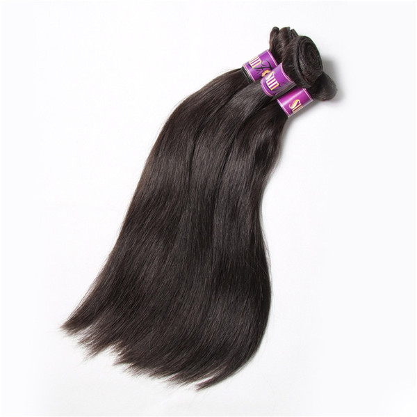 Malaysian virgin straight hair remy IRINA 100% unprocessed remy human hair weaves 6pcs/a lot 7A Hair Weaving DHL 