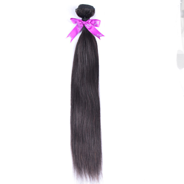 2017 new arrival Brazilian Virgin Hair Straight 1 Bundle Deals Brazilian Straight Hair weave 100g Brazlian Straight Virgin Hair Extension