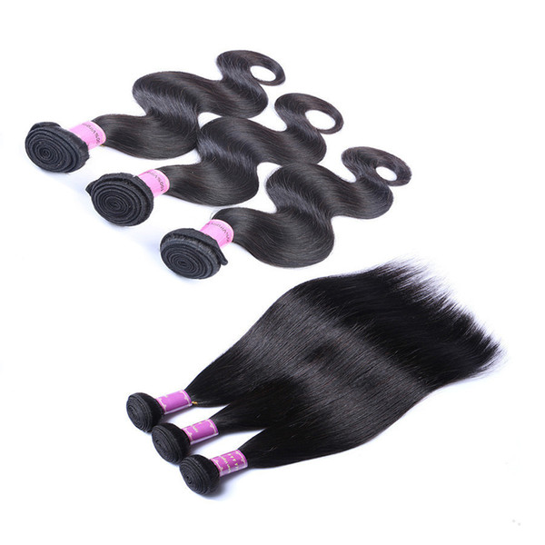 Ais Hair brazilian remy human hair bundles extensions Cheveux vierges brésiliens 3 bundles body wave straight virgin hair