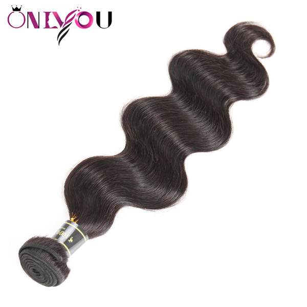 Brazilian Virgin Hair Extensions 1pc 8-26 inch Body Wave Human Hair weaves Bundles Peruvian Raw Indian Malaysian Remy Hair for black ladies