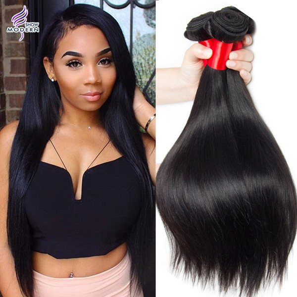 3 Bundles Brazilian Straight Virgin Human Hair Bundles Brazilian Straight Hair Weaves Mink Brazilian Human Hair Weave Bundles