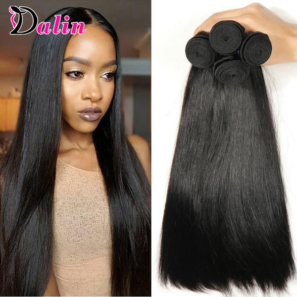 Straight Brazilian Virgin Hair 4 Bundles 100% Unprocessed Brazilian Straight Human Hair Weaves 7A Remy Brazilian Straight Virgin Hair Weaves