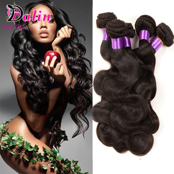 Brazilian Body Wave Human hair 4 Bundle Weaves Remy Body Wave Brazilian Virgin Hair Weave Wavy Brazilian Body Wave Virgin Hair Natural Color