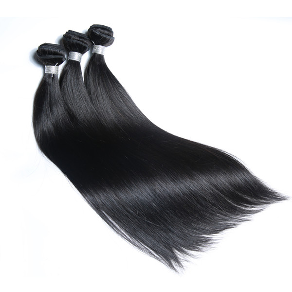 Factory wholesale price human hair bundles remy virgin hair extension brazilian hair weaving 100g per piece