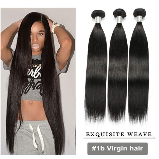 100 Brazilian virgin hair straight, Factory Wholesale raw huamn hair extension 100 virgin brazilian hair weft sew ins