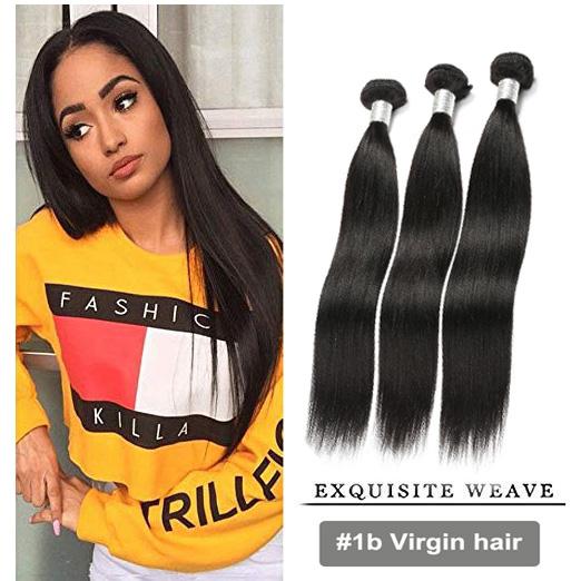 Unprocessed Cambodian virign hair bundles Cheap deals Silky Straight Natural color human hair weaves virgin chinese girl hair