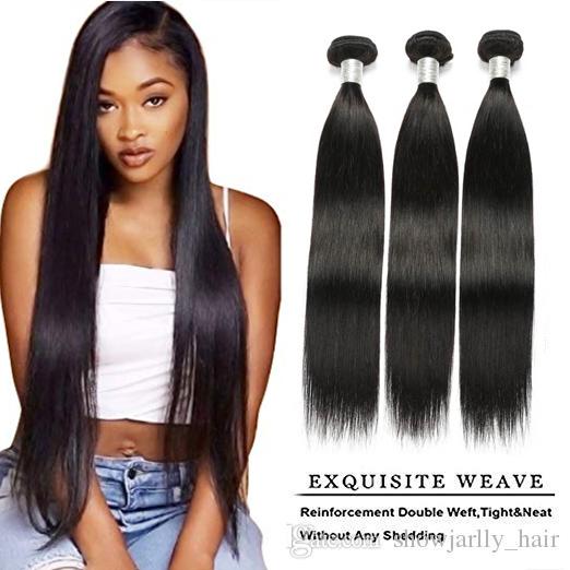 Human hair cambodian virgin hair Black color cheap straight brazilian Raw unprocessed virgin hair weaving