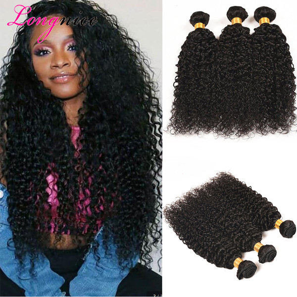 Peruvian Curly Human Hair Weaves 100% Virgin Unprocessed 8A Brazilian Malaysian Peruvian Cambodian Mongolian Jerry Kinky Curls Hair Extensio