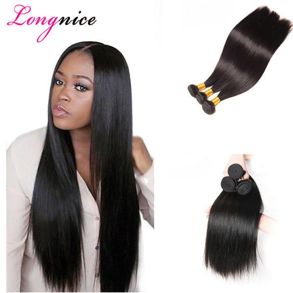 Grade 8A Mink Brazilian Straight Hair Unprocessed Brazilian Virgin Human Hair Weave Bundles 100% Brazilian Virgin Hair Straight