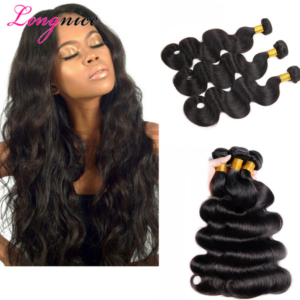 8A Mink Brazillian Body Wave Straight Unprocessed Brazilian peruvian indian Human Hair Brazilian Body Wave Straight Hair Weave Bundles