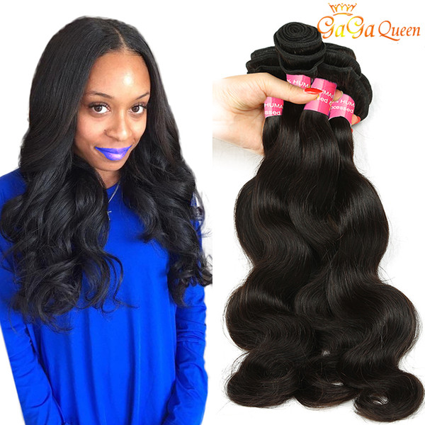 8A Unprocessed Brazilian Virgin Hair Body Wave 3 Bundles Cheap Brazilian Peruvian Body Wave Virgin Human Hair Extensions Very Soft