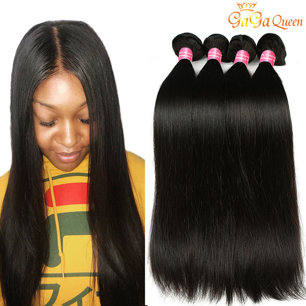 8A Unprocessed Peruvian Virgin Hair Straight 3 Bundles Cheap Human Hair Weaves Brazilian Peruvian Straight Virgin Hair Bundles