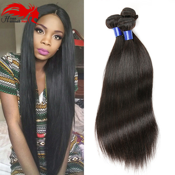 8A Brazilian Straight Hair 3 Bundles Natural Color Unprocessed Human Hair Straight Weave Bundles Virgin Remy Hair Extensions