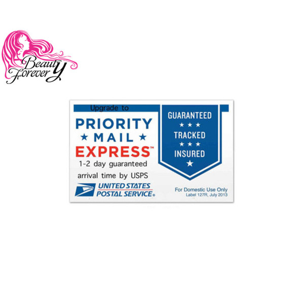 Beauty Forever Hair Express Shipping Fees Need the Order in 2 Days Choose Express Shipping by USPS Abroad Delivery