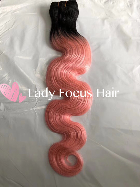 1B/Pink Hair Bundles Body Wave