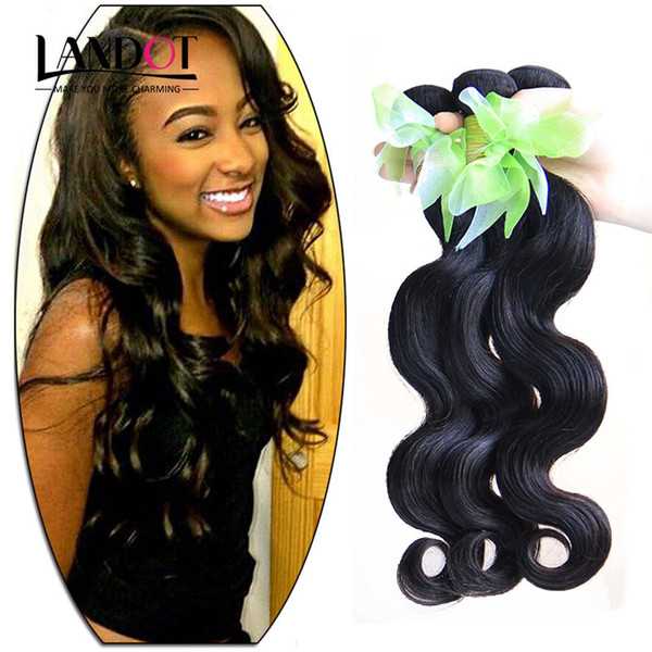 Peruvian Virgin Hair Body Wave Unprocessed 8A Malaysian Indian Brazilian Virgin Human Hair Weaves 3/4/5 Bundles Natural Black Color Dyeable