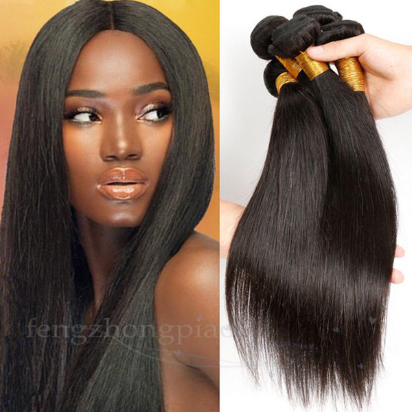 3pcs/lot Brazilian Virgin Human Hair Weave Bundles Unprocessed Brazillian Peruvian Indian Malaysian Cambodian Straight Remy Hair Extens