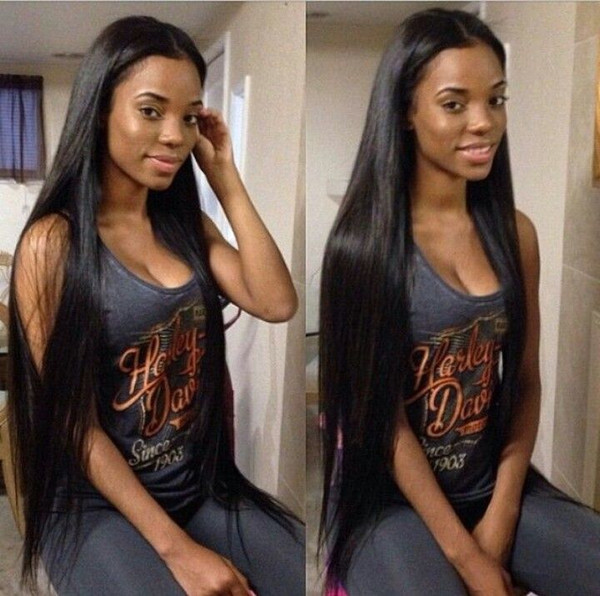 Cambodian Human Hair Wig for Black Women Straight Lace Front Wigs Full Lace Wig 8-32 inch FDSHINE