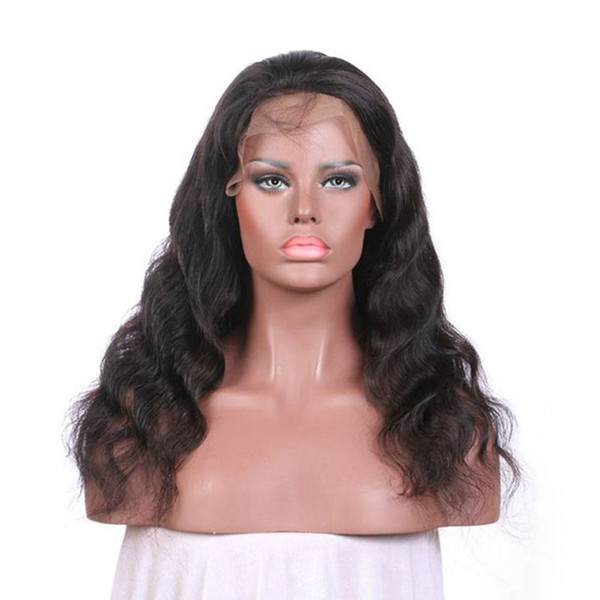 Brazilian Body Wave Lace Front Wig Pre Plucked 130% Density Human Hair Wigs Full Lace Wig for Black Women FDSHINE