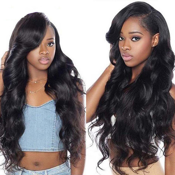 Remy Human Hair Brazilian Body Wave Wig 150% Density Lace Front Wigs With Baby Hair Pre Plucked Hairline