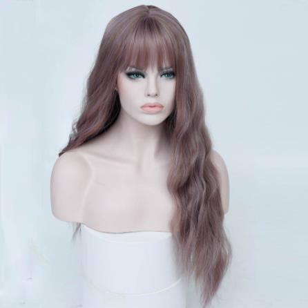 Colorful Lace Front Human Hair Wigs With Baby Hair Wavy Brazilian Remy Hair #4/#16 Lace Front Wigs Pre-Plucked Hairline