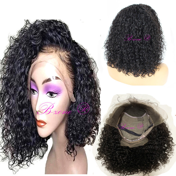 Spanish Curly Lace front Wig 150% Density with Pre Plucked Hairline and Baby Hair