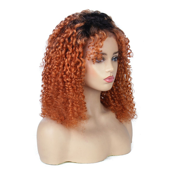 Curly Full Lace Wig With Baby Hair Brazilian Lace Front Human Hair Wigs For Black Women Remy Hair Lace Wig