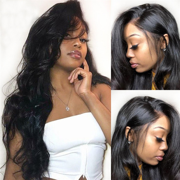 360 Lace Frontal Wig Pre Plucked With Baby Hair Brazilian Body Wave Wig Lace Front Human Hair Wigs For Black Women Remy Hair