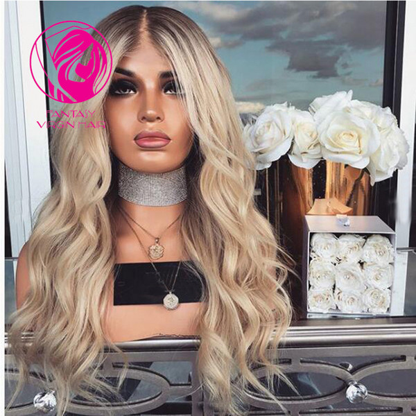 Fantasy 150% Density Loose Wavy 4/613 Blonde Lace Front Human Hair Wigs Pre Plucked Remy Hair Lace Front Wig With Baby Hair